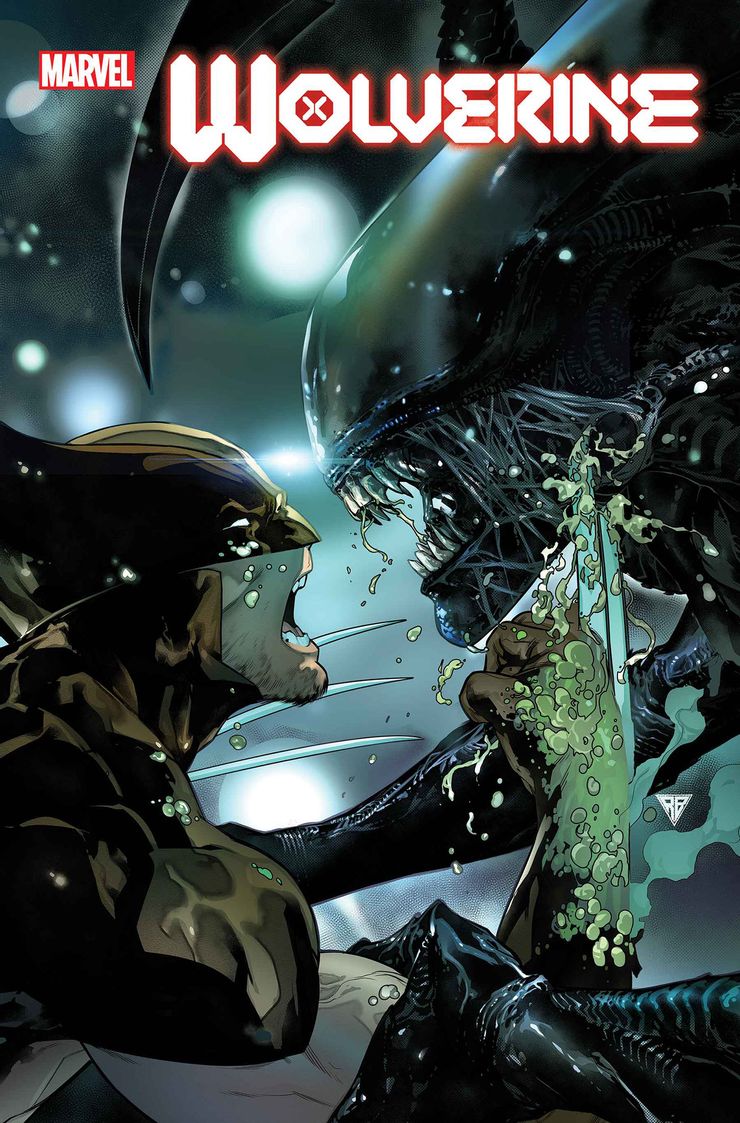 Wolverine #9 — Marvel vs. Alien por R.B. Silva