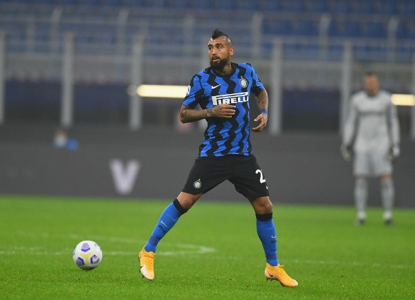 Arturo Vidal jugó ocho partidos en octubre, algo poco usual en un futbolista profesional. Foto: Getty Images