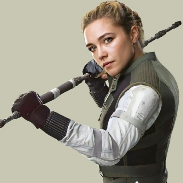 Los atuendos para Florence Pugh en “Black Widow”.(2)