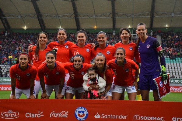 La Roja femenina se prepara rumbo al repechaje olímpico contra Camerún en febrero del próximo año. Foto: Agencia Uno