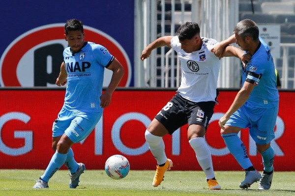 Iván Morales ya ha sumado minutos con Gustavo Quinteros y se ilusiona con adueñarse de una camiseta titular. Foto: Agencia Uno