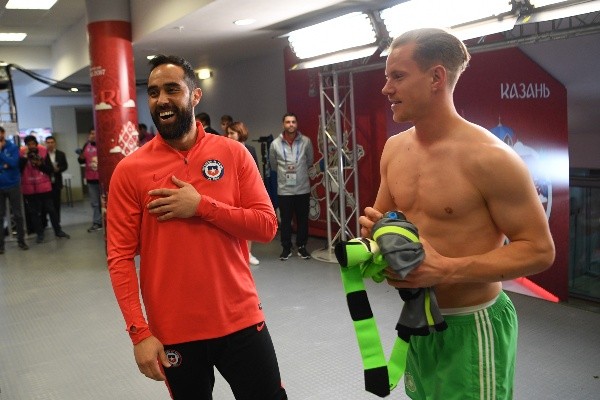 Claudio Bravo y Ter Stegen