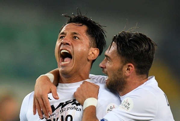 Lapadula gritando un gol por Benevento - Getty