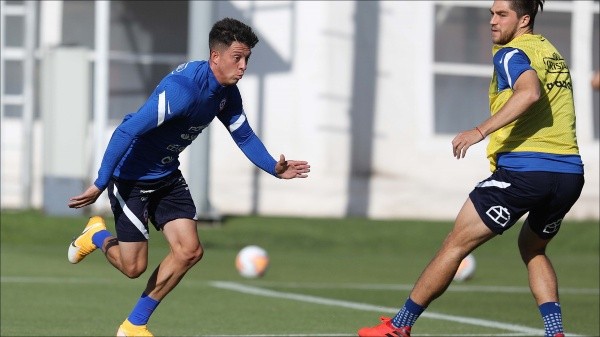 Pablo Parra entrena en Eliminatorias Qatar 2022