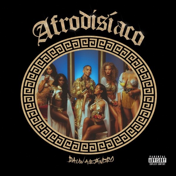 La portada del disco “Afrodisíaco”, de Rauw Alejandro, que incorpora la colaboración con J Balvin.