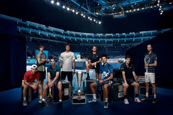 Estos son los 8 tenistas que irán por el título de Londres 2020. (Foto: Getty)