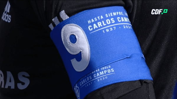 Los homenajes de la U al Tanque Carlos Campos.