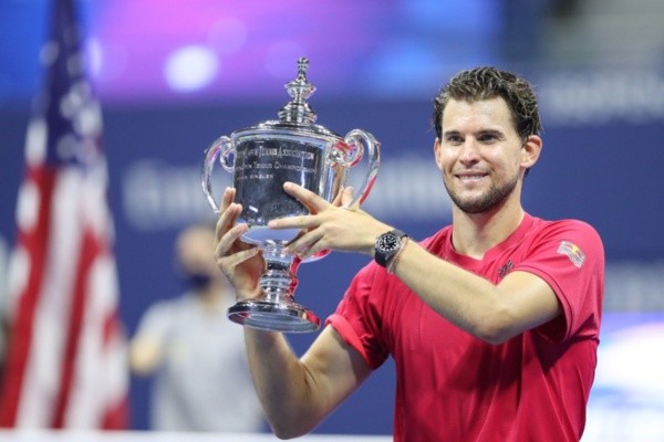 Thiem se adjudicó la corona en el Us Open 2020. Foto: Getty