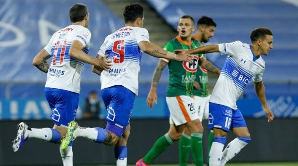 Los Cruzados lograron una notable remontada ante Cobresal tras ir perdiendo por 1-0.