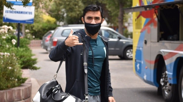 Puch viajó a Coquimbo junto al plantel (Foto: Cruzados)