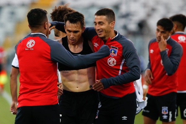 Mouche le dio el triunfo a Colo Colo contra Audax Italiano.