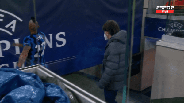 Vidal y su furia tras la roja contra Real Madrid.