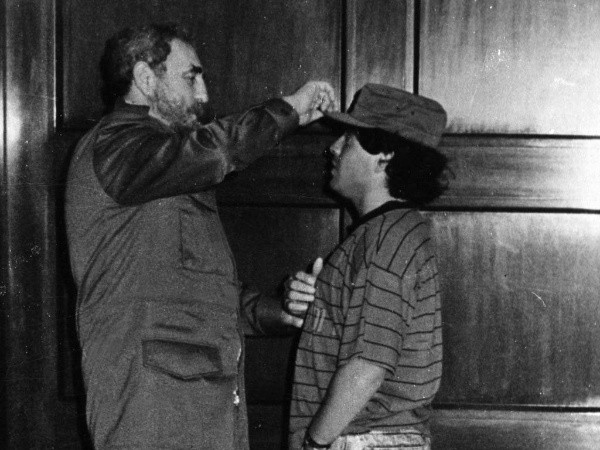 De cuando Diego Maradona y Fidel Castro se conocieron, en los ochentas.