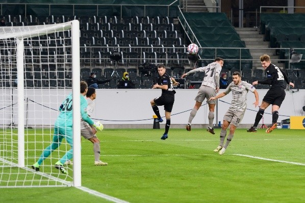 Borussia Mönchengladbach sumó un total de 10 goles contra el Shakhtar Donetsk. Foto: Getty Images