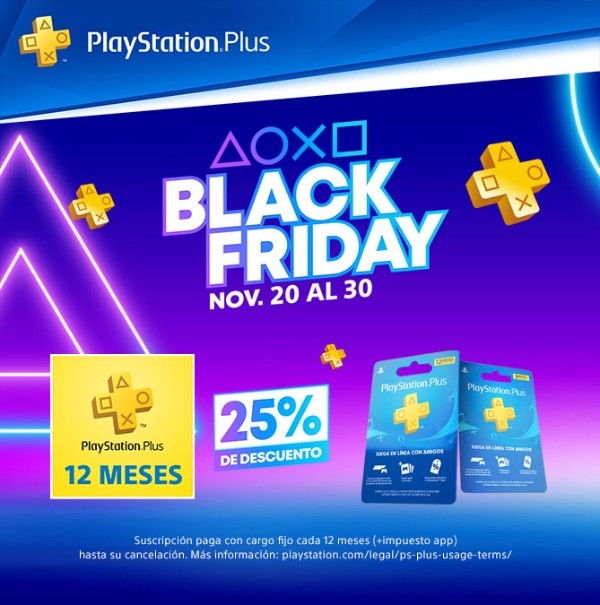 Grandes ofertas en Black Friday de PlayStation