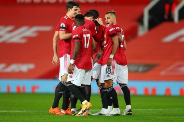 Manchester United lidera su grupo y tiene la primera opción para asegurar un cupo a los octavos de final de la Champions League. Foto: Getty.