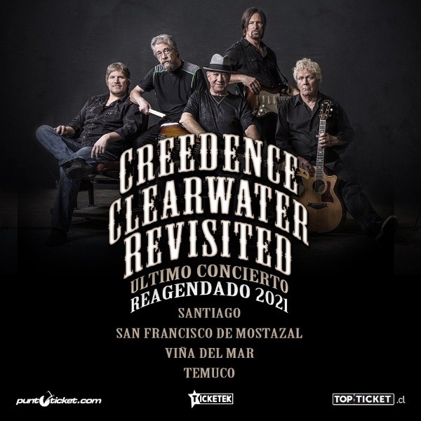 El anuncio de la postergación de la gira de Creedence Clearwater Revisited.