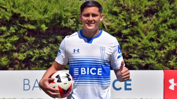 Juan Fuentes regresó al fútbol chileno para defender los colores de la UC