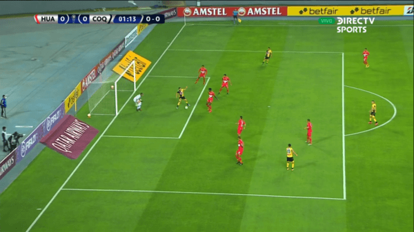 El polémico 0-1 de Coquimbo contra Sport Huancayo.