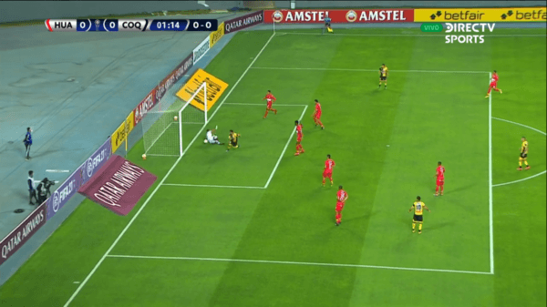 El polémico 0-1 de Coquimbo contra Sport Huancayo.