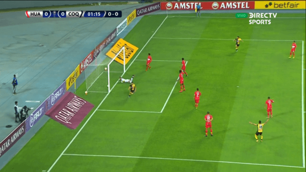 El polémico 0-1 de Coquimbo contra Sport Huancayo.