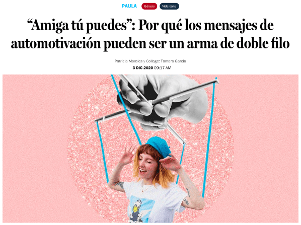 El artículo que detonó la incomodidad de las seguidoras de Carmen Tuitera.