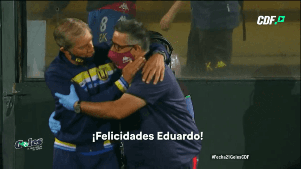 Ronald Fuentes y su revelación en el Unión Española-U. de Concepción.