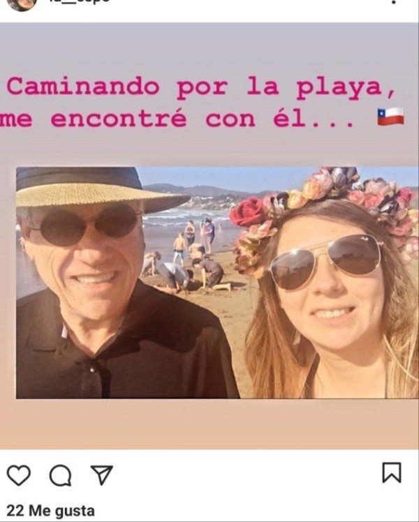 La foto del Presidente Piñera que molestó a Marcelo Chino Ríos.