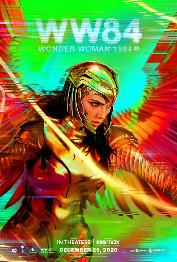El nuevo afiche para “Wonder Woman 1984″ que fue presentado en la Comic Con de Sao Paulo”.