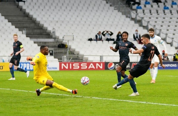 El City ganó en el partido que tuvo durante la primera rueda ante el Marsella. Foto: Getty,