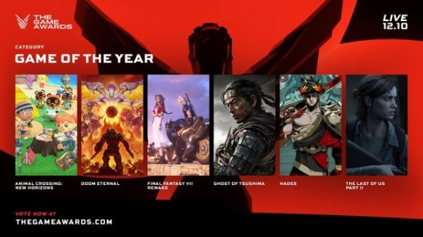 The Game Awards 2020 – Juego del año