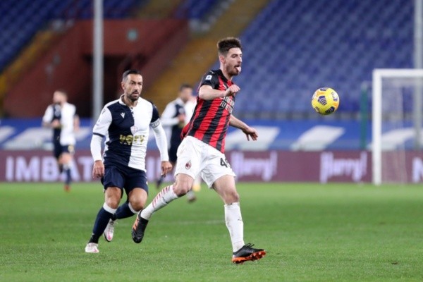 El Milan viene de derrotar a la Sampdoria, los buenos resultados tienen a los de Pioli liderando la competencia italiana. Foto: Getty