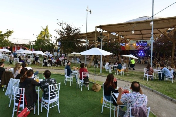 Abre Santiago, de Movistar Arena, alcanzó a estar activo durante una semana, teniendo una positiva convocatoria.