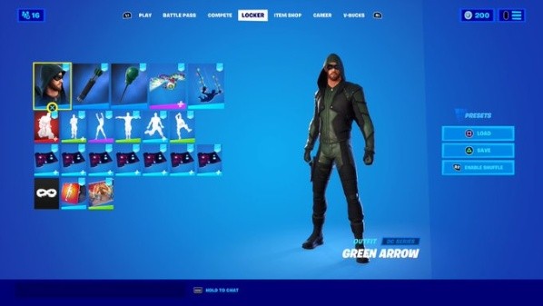 Arrow en Fortnite