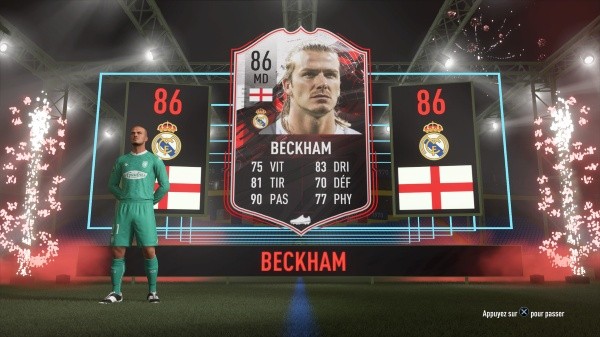 Beckham llega a FIFA 21