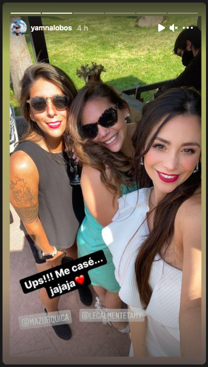 Las postales que dejó el matrimonio de Yamna Lobos y Rodrigo Ramírez.(2)