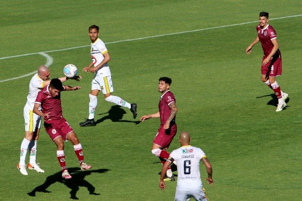 Deportes La Serena y Universidad de Concepción tuvieron una dura pelea a lo largo de los 90&#039; minutos. Foto: Agencia Uno