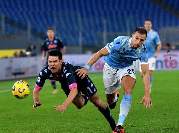 La derrota contra la Lazio aleja aún más a los napolitanos de los punteros de la Serie A. (Foto: Getty)