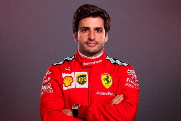 El español Carlos Sainz será compañero de Leclerc en 2021.