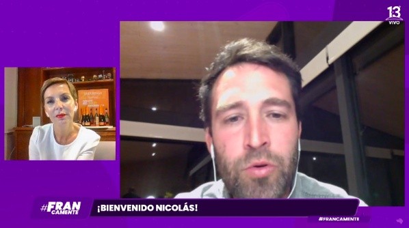 Nicolás Poblete en 'FRANcamente'