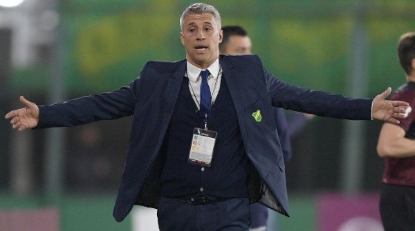 Hernán Crespo es uno de los nombres que más gusta en la ANFP para tomar el lugar de Reinaldo Rueda en la Roja. Foto: Getty Images
