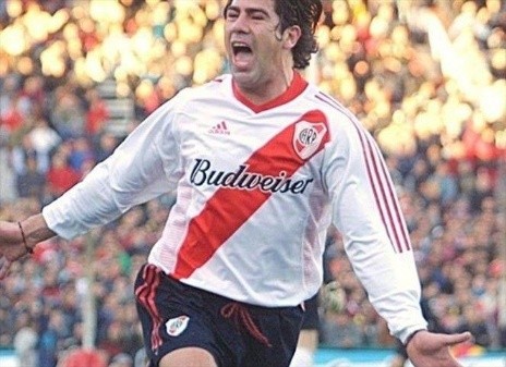 Marcelo Salas en su vuelta a River Plate
