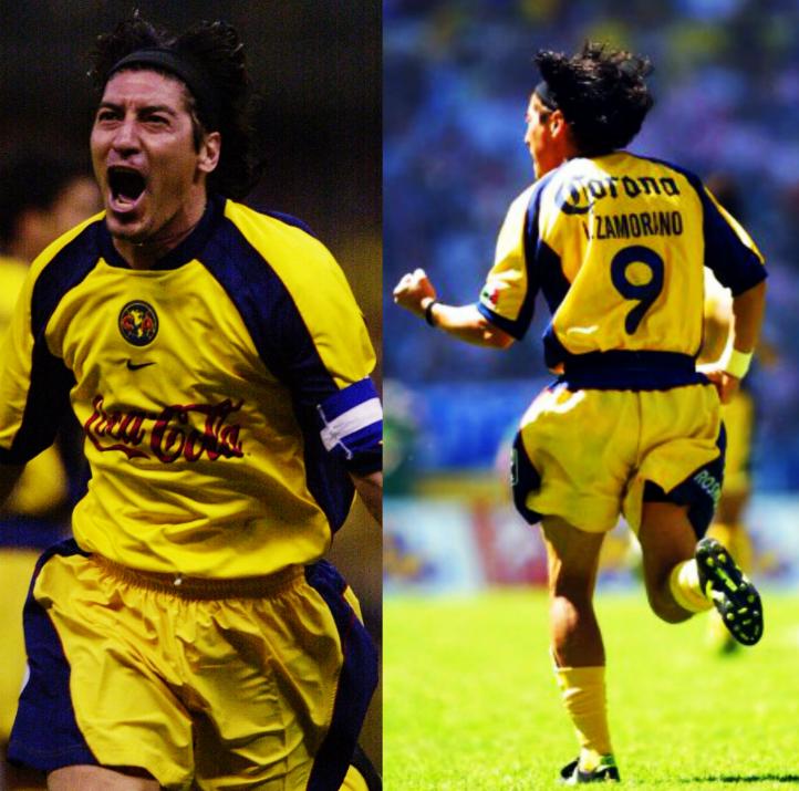 Iván Zamorano en el América de México