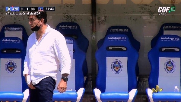 Quinteros se fue expulsado por hacer un Pato Yáñez.