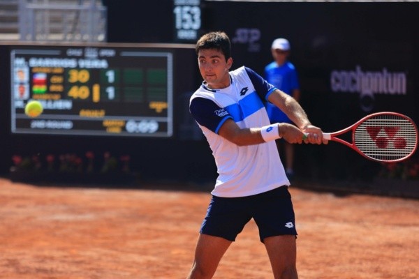 Tomás Barrios también estará en el regreso del tenis - AgenciaUno