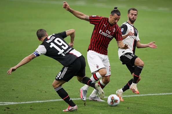 A pesar de sus 39 años, Zlatan es una de las principales razones del buen momento del AC Milan. (Foto: Getty)