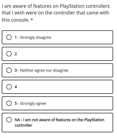 Consulta a usuarios de Xbox sobre DualSense de PS5