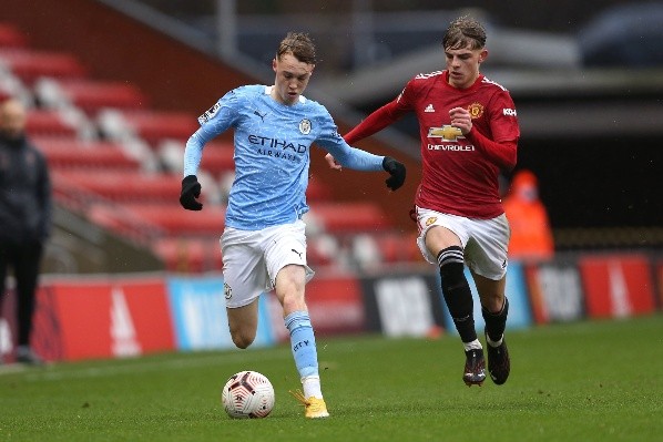 Cole Palmer es otro de los contagiados de coronavirus en el Manchester City. Foto: Getty Images