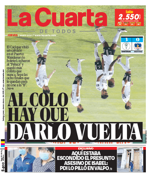 Portada La Cuarta
