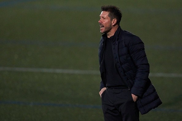 Diego Simeone analizó la posibilidad de abandonar el club tras la derrota por Copa del Rey, pero ya es un tema del pasado. (Foto: Getty)